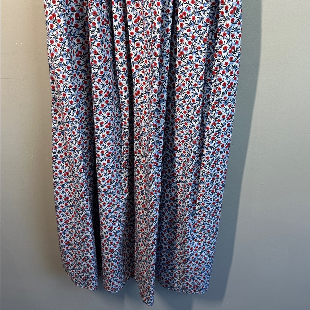 J.Crew Poppy Cotton Poplin Meadow Midi Dress Size ST - Picture 5 of 16